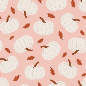 Fall Pumpkin Toss | Lg on Pink