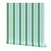 Candy Cane Stripes (Large) - Mega Matters Green and Blue (TBS205)