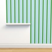 Candy Cane Stripes (Large) - Mega Matters Green and Blue (TBS205)