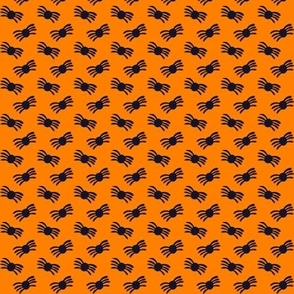 Halloween Spooky Spiders Orange BelindaB Designs