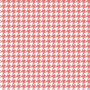 Houndstooth Coral Sun