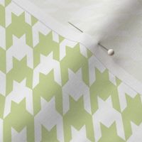 Houndstooth Matcha Green