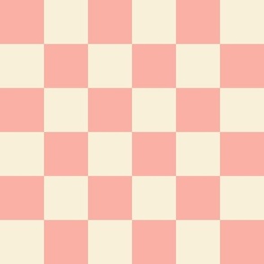 Pink and pale pink Checkerboard