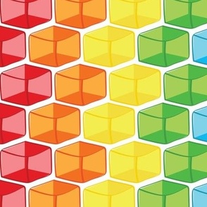 'Gelatinous Cubes' in Rainbow 