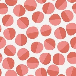 pink and pink polka dots