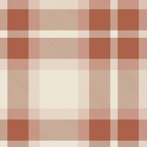 Plaid Cabincore Amaro Brown