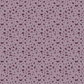 Dots and blobs - purples