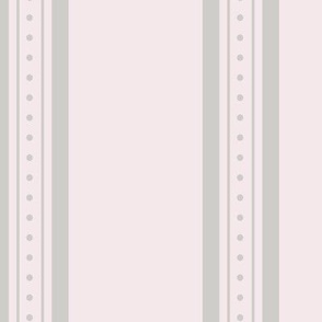 Striped Dreams - Petal Pink/Greige 