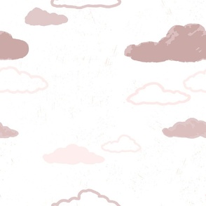 Dream Clouds - Pink large scale