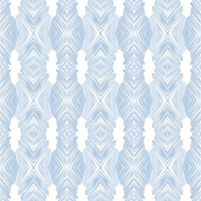 Sago Palm Weave Sky Blue I - Medium Scale