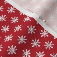 Red Sweater Snowflakes