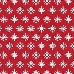 Red Sweater Snowflakes