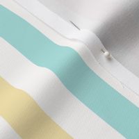 Vintage summer time - medium stripes - FABRIC
