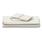 Vintage summer time - small stripes - FABRIC