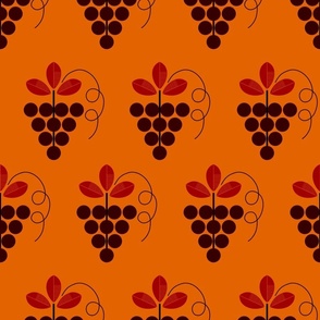 Wine Grapes Orange 