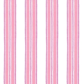 Peony Pinks with EA6BB0 on White Anderson Ticking Stripe copy