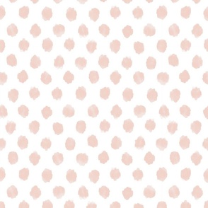 BOHO IKAT DOTS blush