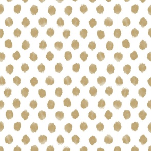 BOHO IKAT DOTS Gold