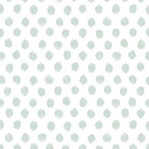 BOHO IKAT DOTS sage