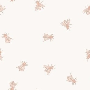 Tiny Buzzy Bees - Copper Pink