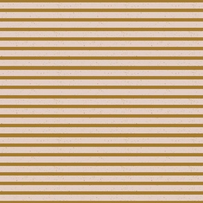 Small Blush Pink and Brown Stripes