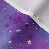 purple pink speckled abstract