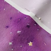 cotton candy purple speckled abstract