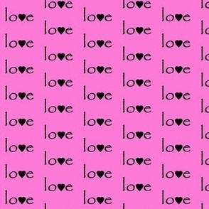 Barbie Pink Love letters