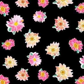 Zinnia Summer // Black 