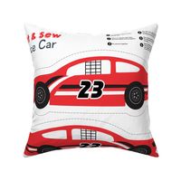 Cut and sew race car red 23