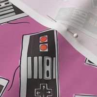 Vintage Game Controller Pink