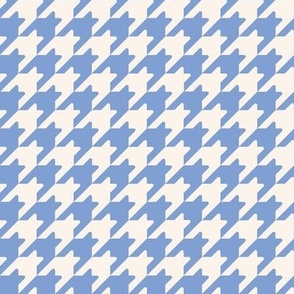 Blue | Round Houndstooth