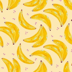 Bananas Pastel Yellow