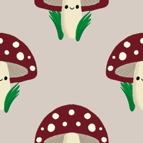 Adorable Mushroom Friend