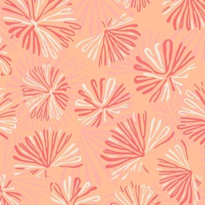 Sea Fan Coral - Peach Fuzz - Pantone Color of the Year 2024