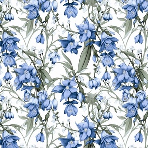 Wildflowers Blue