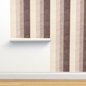 Cabin core rustic faux Burlap hessian textured woven stripes 12” repeat gentle pastel hues cream cornsilk , beige desert, brown, pale pink 