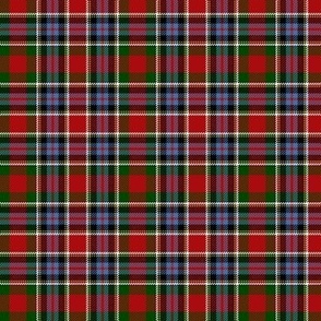 Wilson's tartan #017, 3" red