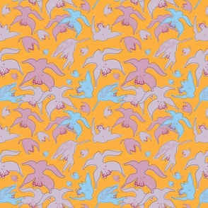 Orchids Pattern 3