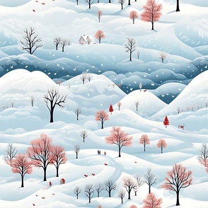 Scenic Winter Countryside