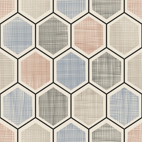 Linen Hexagons