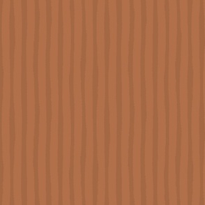 Simple Vertical Stripes In Ochre And Tangerine Minimalistic Coordinate 