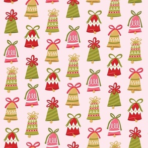 Vintage Jingle Jangle Bells_Red and Green_17x12.17