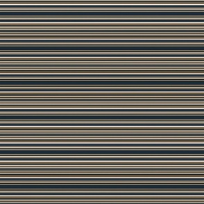 Classic Horizontal Pin Stripe Pattern Beige Brown 