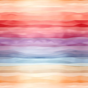Southwest Watercolor Stripes 