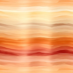 Sunset Watercolor Stripes