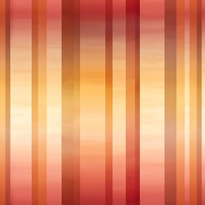 Sunset Watercolor Stripes