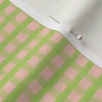 Pickleball Collection Gingham Plaid Pink Green