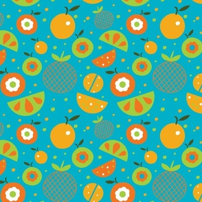 Oranges Pattern 2