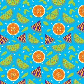 Oranges Pattern 3